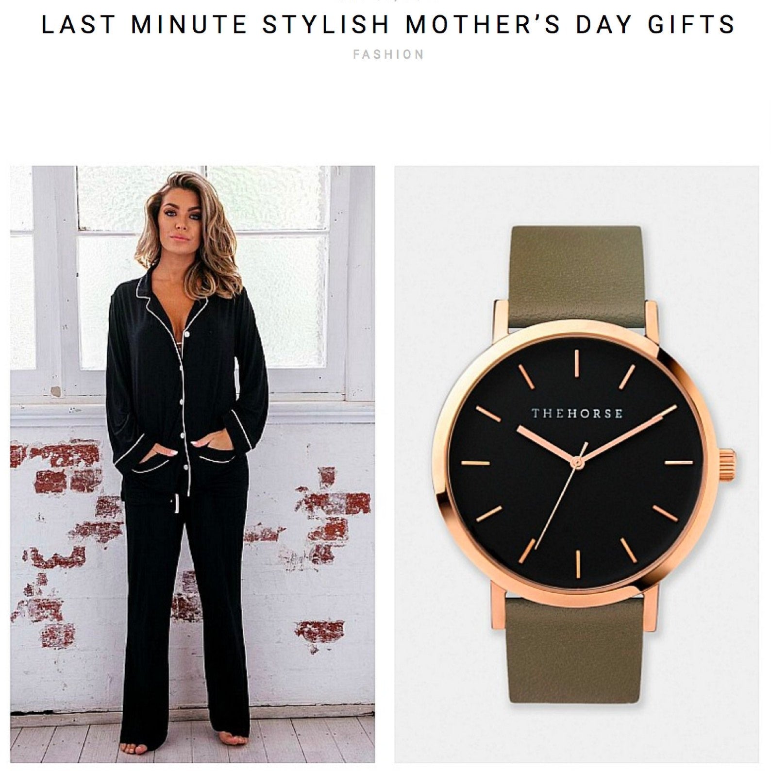 Rebecca Judd Loves: Last Minute Stylish Mother's Day Gifts