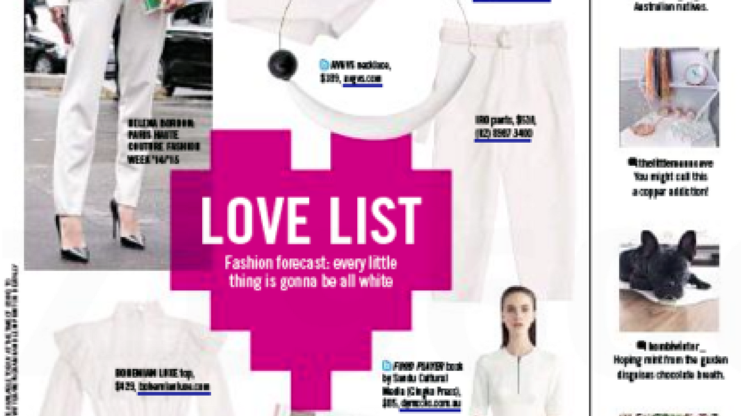 Sunday Style Editor's Picks