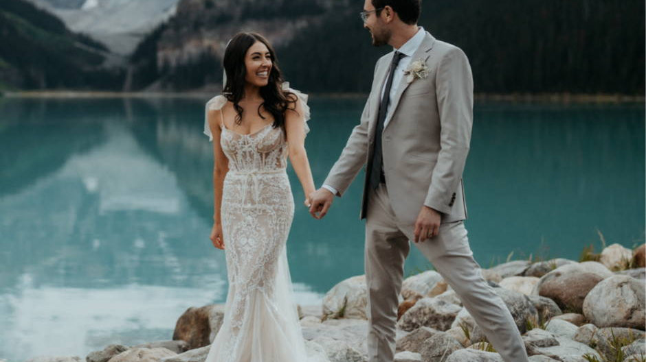 Inside Samantha Pace's Picturesque Lakeside Wedding