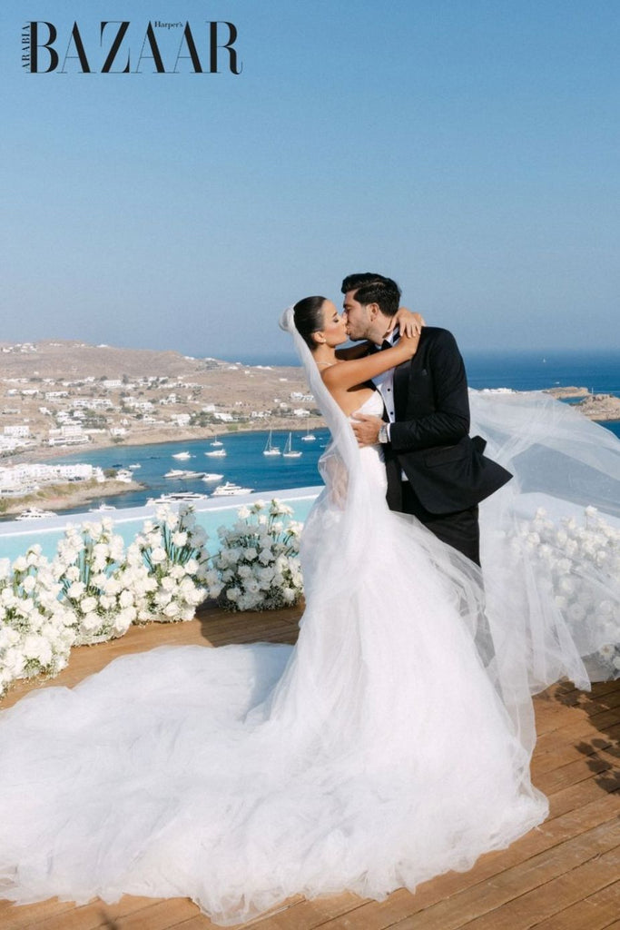 A Dreamy Greek Wedding: Julia Hussein’s Unforgettable Day in Mykonos