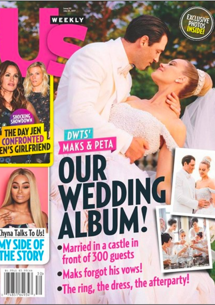 US WEEKLY: Peta Murgatroyd and Maksim Chmerkovskiy's Wedding