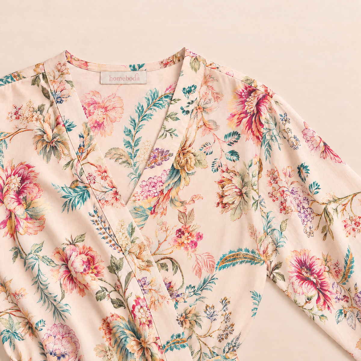 Bijou Maxi Robe - Blush