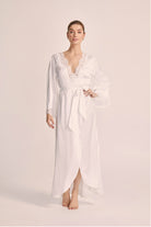 Sian Long Robe White | Homebodii