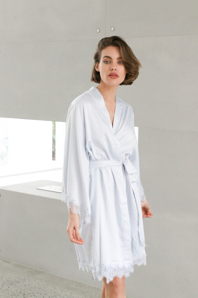 Donatella Robe - Eggshell Blue | Homebodii AU.