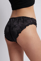 Astra Frill Panties Black | Homebodii