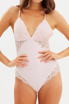 Ava Bodysuit Blush | Homebodii