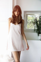 Jasmine Satin Slip  Blush | Homebodii