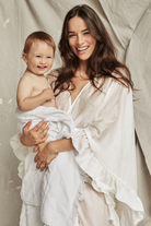 Gaylene Luxury Linen Bridal Robe | Homebodii