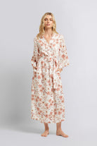 Kelly Smith Viscose Exclusive Print Robe | Homebodii