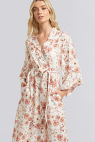 Kelly Smith Viscose Exclusive Print Robe | Homebodii