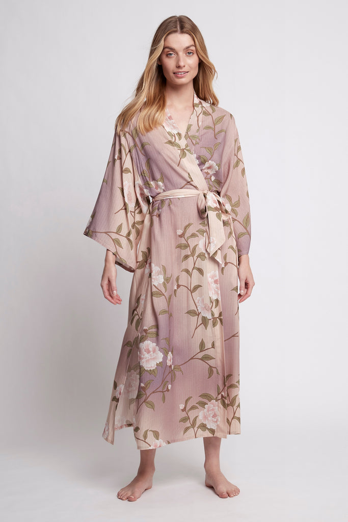 Nightfall Luxurious Viscose Robe | Homebodii