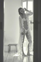 Helena Long Lace Bridal Robe | Homebodii