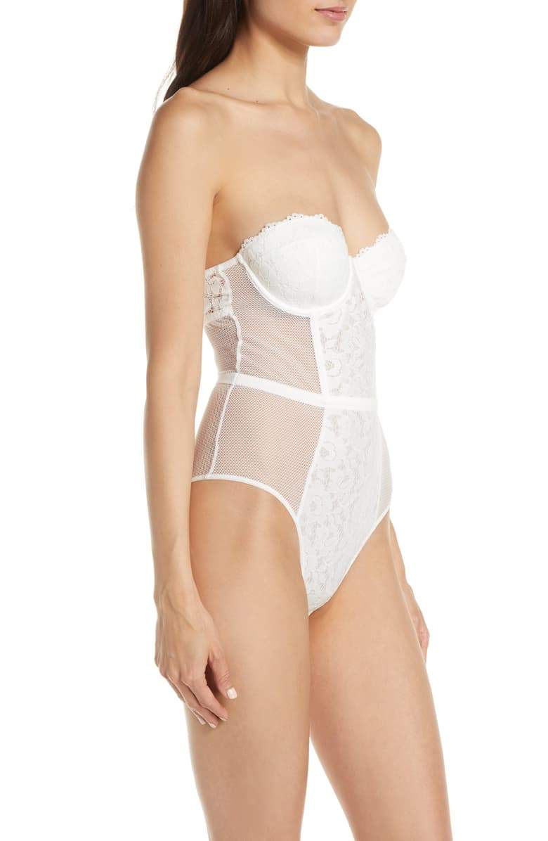 Ingrid Bodysuit White | Homebodii